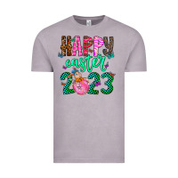 Vintage Zinc Happy Easter Vintage Tee - CowhideDigitalArt