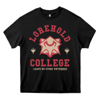 Black magic the gathering strixhaven lorehold school motto Heavy Core Tee - linhVisuals