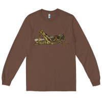 Chestnut Grasshopper Long Sleeve Tee - LillyAllenDesigns