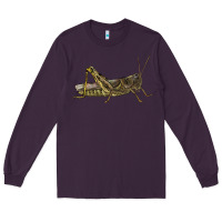 Plum Grasshopper Long Sleeve Tee - LillyAllenDesigns