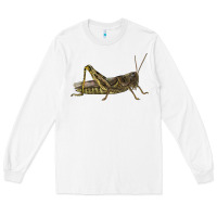 White Grasshopper Long Sleeve Tee - LillyAllenDesigns