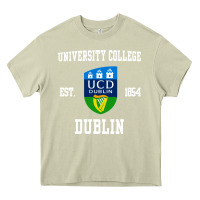 Mossy university college dublin Heavy Core Tee - linhVisuals