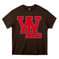 Chocolate Brown west lafayette junior senior high school Heavy Core Tee - linhVisuals