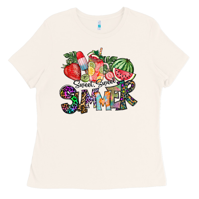 Sweet Sweet Summer Ladies Tee by CowhideDigitalArt | Teevron
