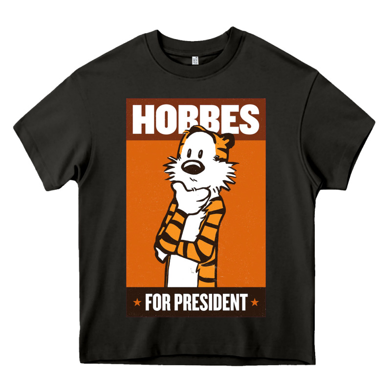 Hobbes For President Heavy Core Tee by linhVisuals | Teevron