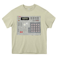 Mossy akai mpc2000 Heavy Core Tee - linhVisuals