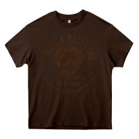 Chocolate Brown angela davis day 70s black rights Heavy Core Tee - linhVisuals