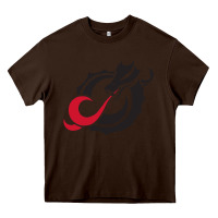 Chocolate Brown MSUM Dragons, Gear Heavy Core Tee - linhVisuals