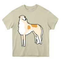 Mossy borzoi Heavy Core Tee - linhVisuals