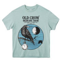 Arona old crow medicine show Heavy Core Tee - linhVisuals