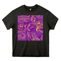 Asphalt Abstract Mardi Gras Seamless Pattern Heavy Core Tee - FaDigitalArtStudio