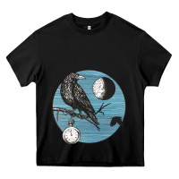 Black old crow medicine show Heavy Core Tee - linhVisuals