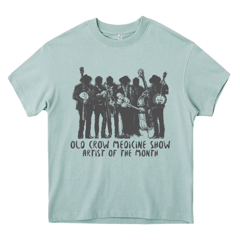 Old Crow Medicine Show Heavy Core Tee by linhVisuals | Teevron