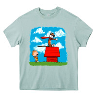 Arona Calvin Hobbes Heavy Core Tee - linhVisuals
