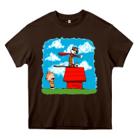 Calvin Hobbes Heavy Core Tee | Teevron