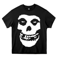 Black mens skull Heavy Core Tee - linhVisuals