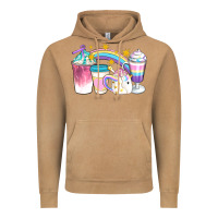Vintage Camel Unicorn Coffee Cups Vintage Hoodie - Artiststas