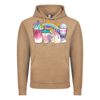 Vintage Coffee Unicorn Coffee Cups Vintage Hoodie - Artiststas