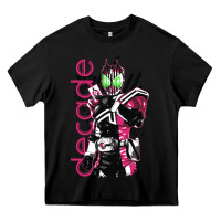 Black kamen rider decade Heavy Core Tee - linhVisuals