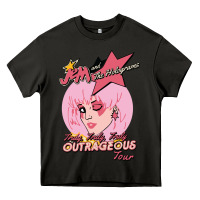Asphalt jem outrageous tour 1987 2 Heavy Core Tee - linhVisuals