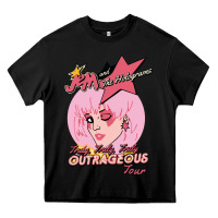 Black jem outrageous tour 1987 2 Heavy Core Tee - linhVisuals
