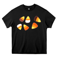 Black candy corn Heavy Core Tee - linhVisuals