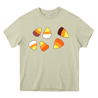 Mossy candy corn Heavy Core Tee - linhVisuals
