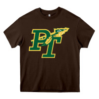 Chocolate Brown penn trafford school district Heavy Core Tee - linhVisuals