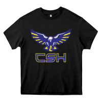 Black cold springs high school Heavy Core Tee - linhVisuals