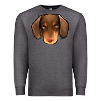 Charcoal Heather Dachshund Premium Sweatshirt - Jasminsmagicworld