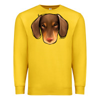 Lemon Dachshund Premium Sweatshirt - Jasminsmagicworld