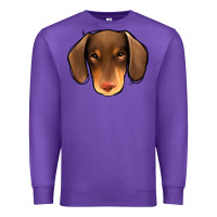 Purple Dachshund Premium Sweatshirt - Jasminsmagicworld