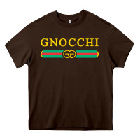 Chocolate Brown gnocchi vintage Heavy Core Tee - linhVisuals