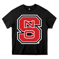 Black north carolina state Heavy Core Tee - linhVisuals
