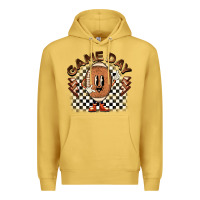 Antique Gold game day football Premium Hoodie - BarkalooDesign
