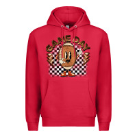Cardinal game day football Premium Hoodie - BarkalooDesign