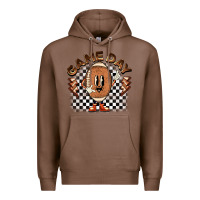 Chestnut game day football Premium Hoodie - BarkalooDesign