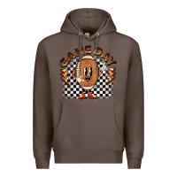 Coffee game day football Premium Hoodie - BarkalooDesign