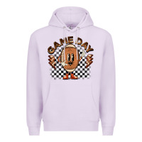 Lilac game day football Premium Hoodie - BarkalooDesign