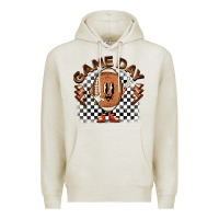 Oatmeal Heather game day football Premium Hoodie - BarkalooDesign