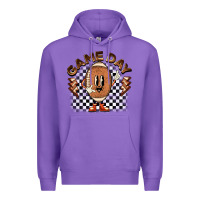 Purple game day football Premium Hoodie - BarkalooDesign