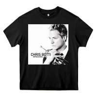Black Chris Botti Heavy Core Tee - linhVisuals