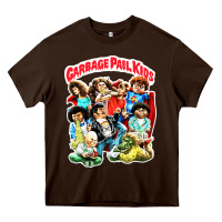 Chocolate Brown garbage pail kids Heavy Core Tee - linhVisuals