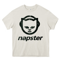 Cream napster    napster Heavy Core Tee - linhVisuals