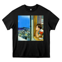 Black belle and sebastian 90s style fanart design Heavy Core Tee - linhVisuals