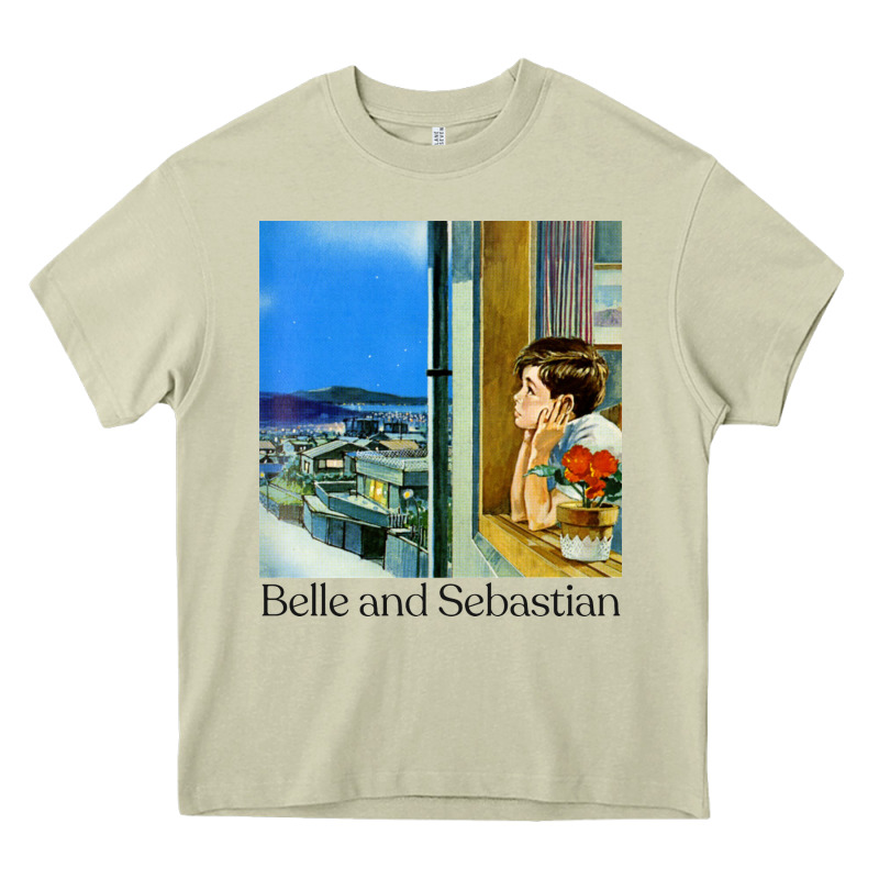Belle And Sebastian 90s Style Fanart Design Heavy Core Tee by linhVisuals | Teevron