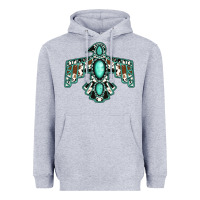 Heather Grey Western Thunderbird Heavyweight Hoodie - Jasminsmagicworld