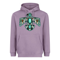 Lavender Western Thunderbird Heavyweight Hoodie - Jasminsmagicworld