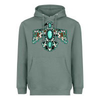 Sage Western Thunderbird Heavyweight Hoodie - Jasminsmagicworld