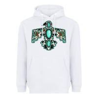 White Western Thunderbird Heavyweight Hoodie - Jasminsmagicworld